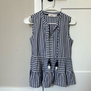 Vineyard Vines Top with Tassles